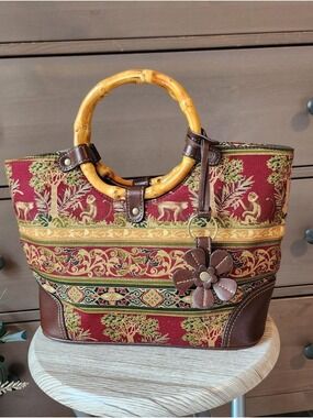 Relic by Fossil Vintage Y2K Tapestry Purse